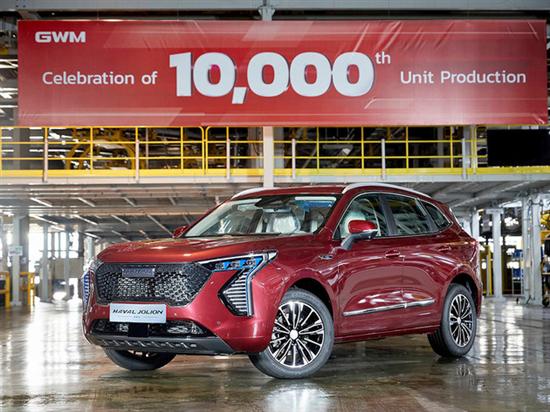 长城汽车泰国工厂第一万辆新能源汽车下线