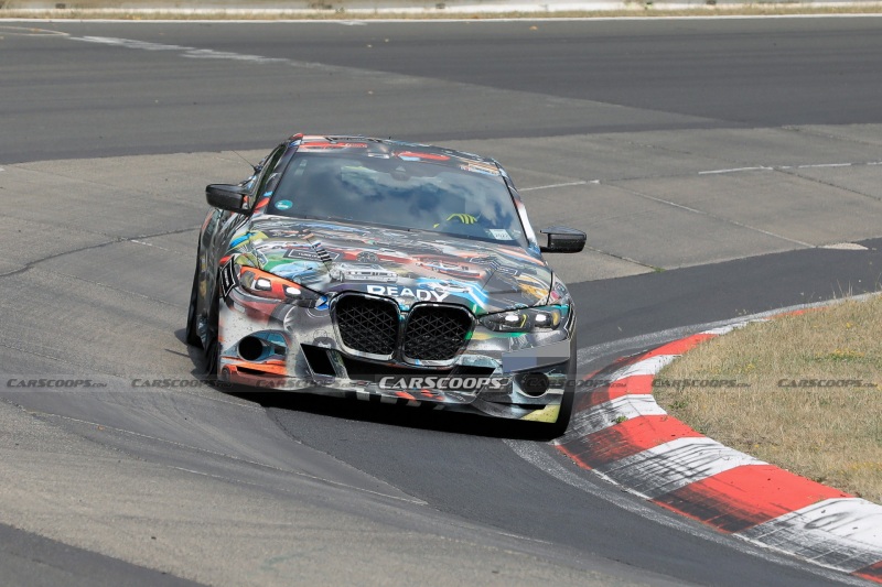 将于年内亮相 BMW 3.0 CSL Hommage最新谍照曝光