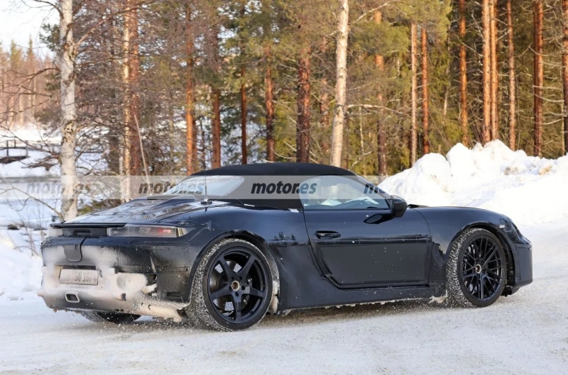 将2024年首次亮相 保时捷718 Boxster纯电版谍照 将2024年首次亮相 保时捷718 Boxster纯电版谍照