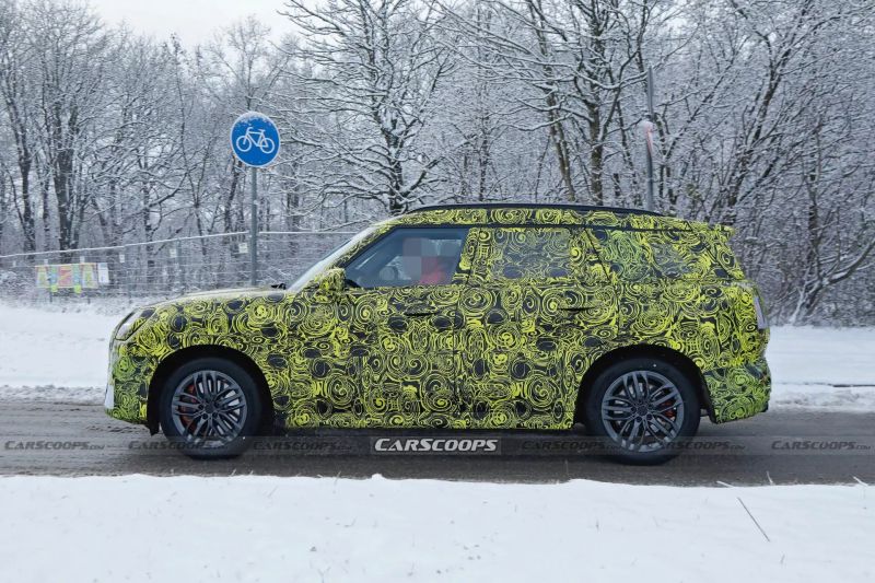 新款MINI COUNTRYMAN谍照曝光 将推纯电版车型