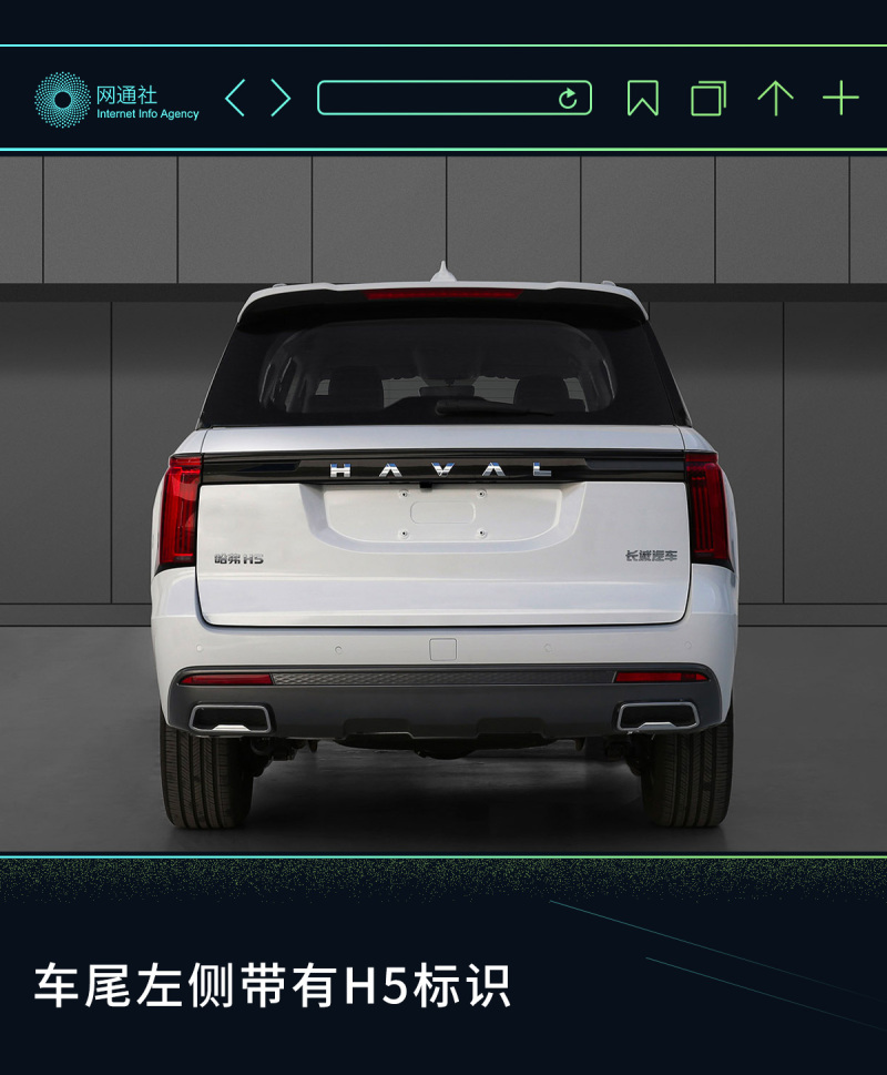 定名“H5”？ 曝哈弗品牌旗下首款大型SUV申报图