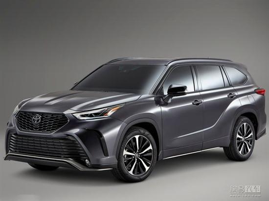 全新汉兰达混动版实车曝光 将4月亮相