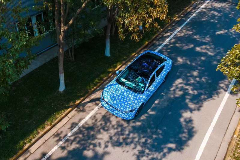 有望4月7日首发亮相 星途首款高端电动轿车谍照