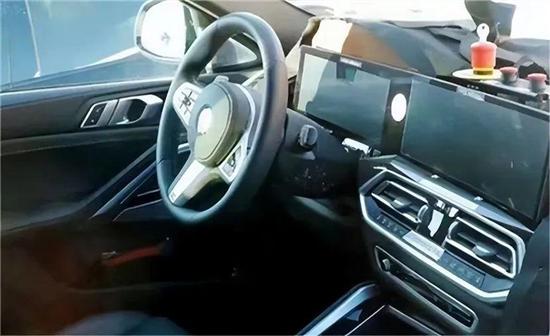 同样用上双联屏 新款宝马X5谍照曝光