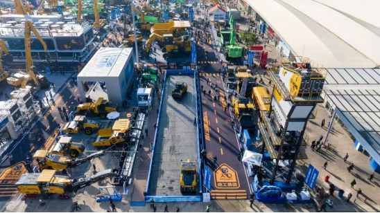 12000㎡、超180款展品智慧徐工亮相bauma CHINA 2024