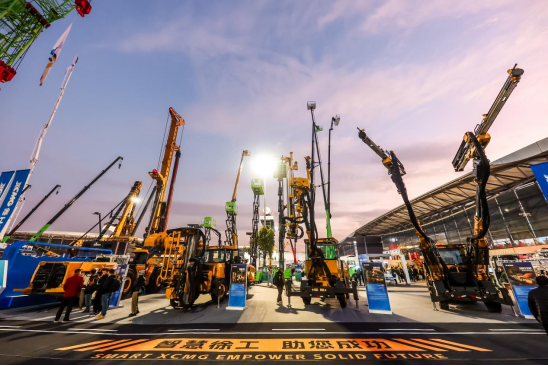 12000㎡、超180款展品智慧徐工亮相bauma CHINA 2024