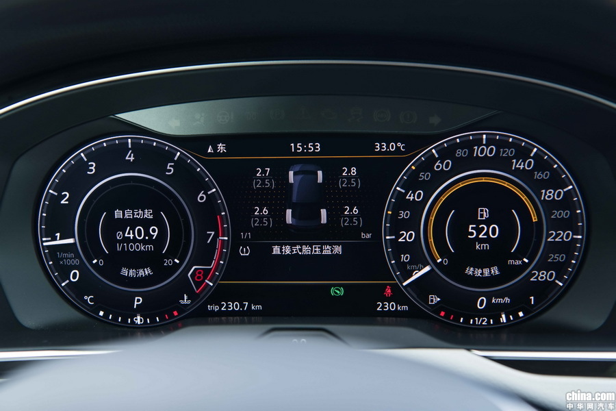 一汽-大众CC 2019款 380TSI 曜颜 内饰