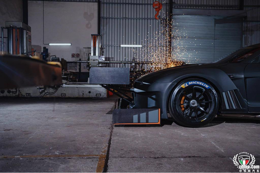 超夸张空气动力套件 曝日产GT-R爬山赛车 超夸张空气动力套件 曝日产GT-R爬山赛车