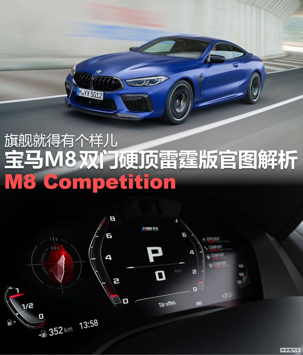 旗舰就得有个样儿 宝马M8 雷霆版官图解析 旗舰就得有个样儿 宝马M8 雷霆版官图解析