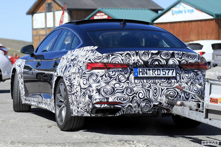 2020日内瓦车展亮相 曝新款奥迪A5最新路试谍照