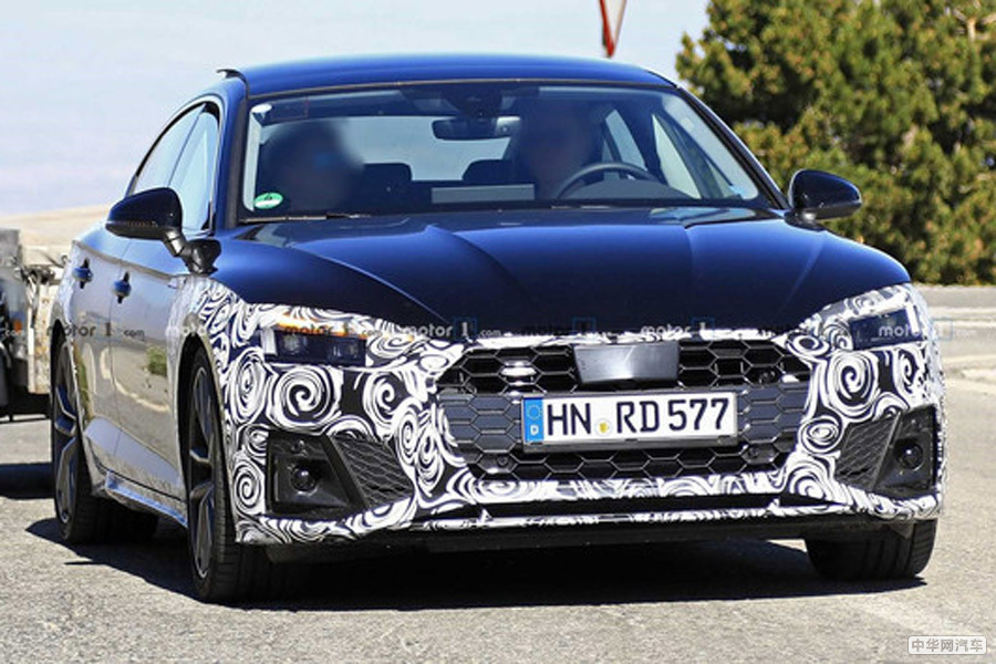 2020日内瓦车展亮相 曝新款奥迪A5最新路试谍照