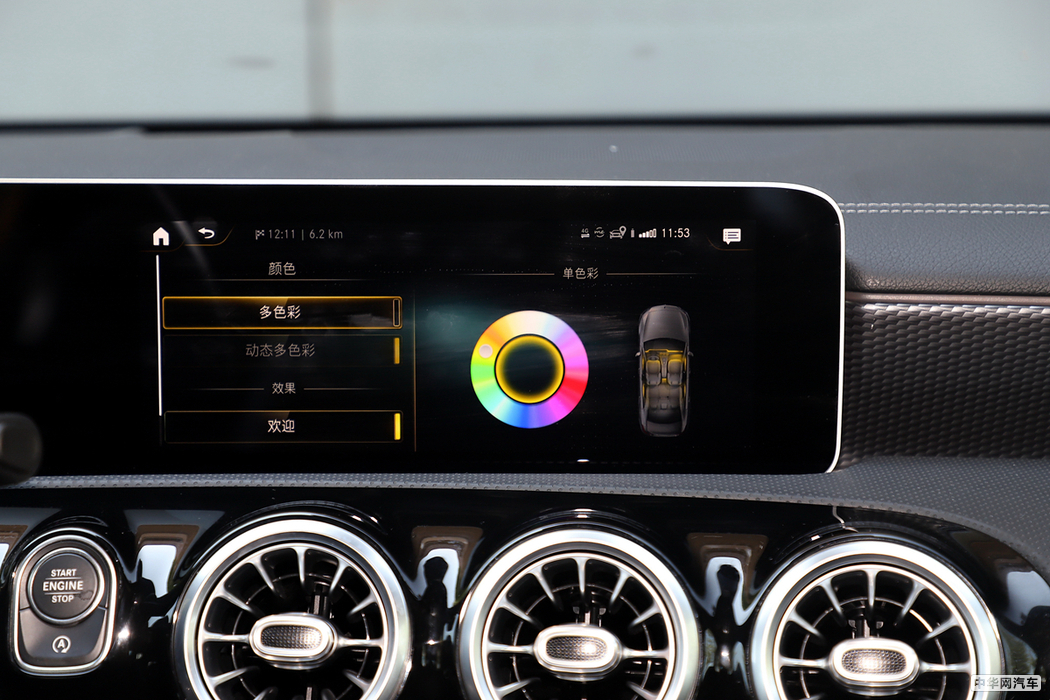 奔驰A级 2019款 A 200 L 运动轿车 内饰