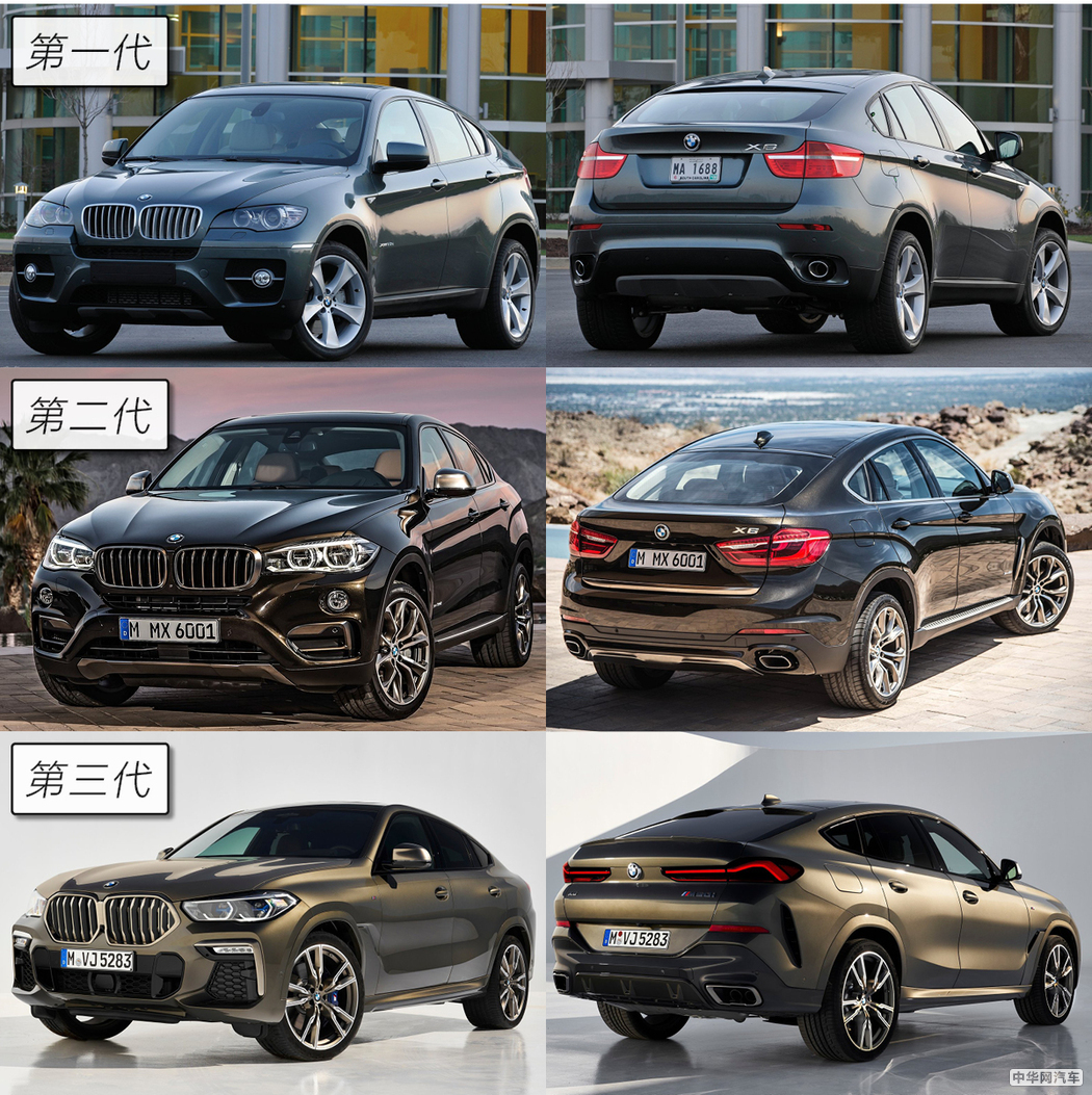 家族化掩盖了个性化 全新一代宝马X6官图解析 家族化掩盖了个性化 全新一代宝马X6官图解析