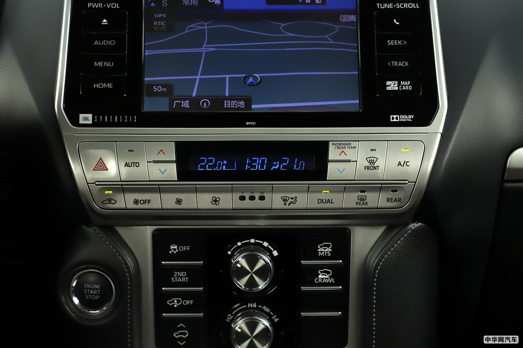 普拉多  2018款 3.5L 自动VX NAVI后挂 内饰