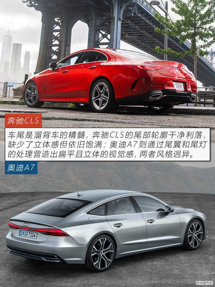 没有最美只有更美 全新一代奔驰CLS对比奥迪A7