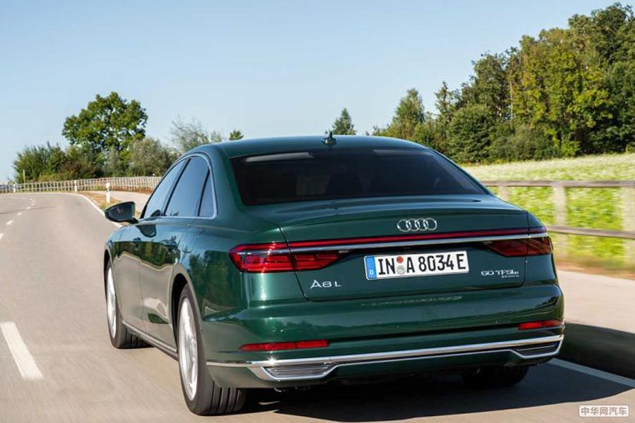 纯电续航40公里 新款奥迪A8插混版官图正式发布