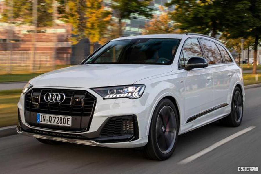 延续燃油版设计风格 新款奥迪Q7 PHEV官图发布