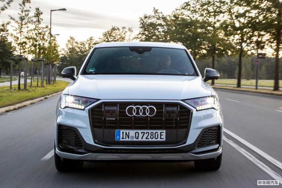 延续燃油版设计风格 新款奥迪Q7 PHEV官图发布