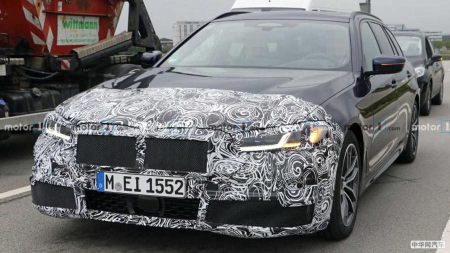 预计将于2020年年中亮相 新款宝马5系旅行版谍照