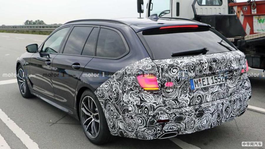 预计将于2020年年中亮相 新款宝马5系旅行版谍照