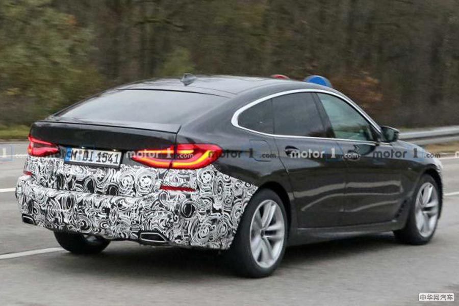 细节方面多有改动 宝马6系GT最新谍照曝光