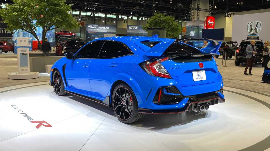 制动系统升级 本田思域Type R亮相芝加哥车展