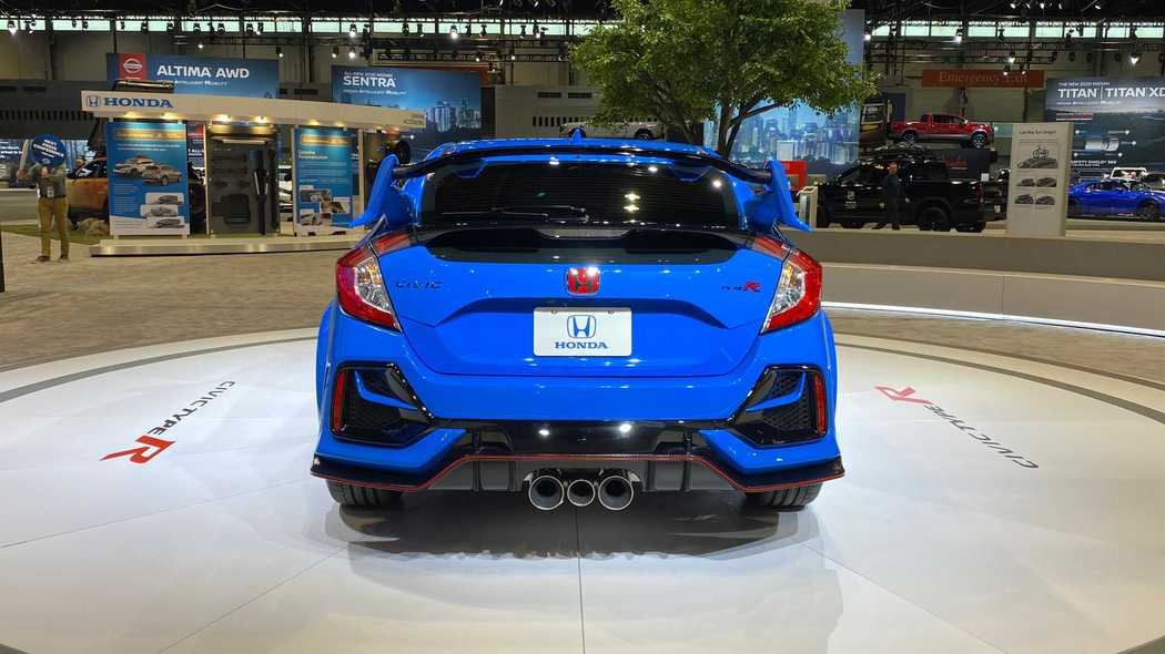 制动系统升级 本田思域Type R亮相芝加哥车展