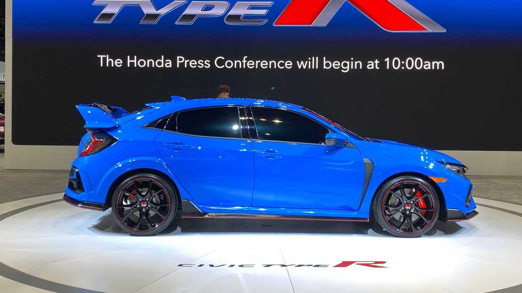 制动系统升级 本田思域Type R亮相芝加哥车展