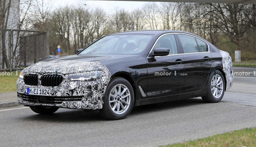 前后灯组变化较大/或6月上市 曝新款5系路试谍照 前后灯组变化较大/或6月上市 曝新款5系路试谍照