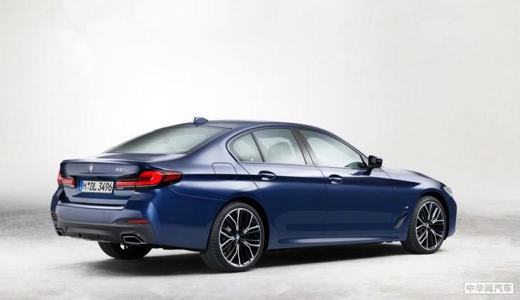 狭长双眸楚楚动人 中期改款宝马5系将月底亮相