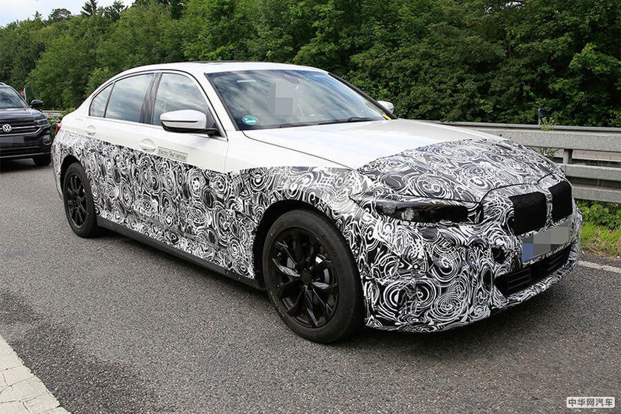 续航超400km/或年内亮相 宝马3系纯电动版谍照 续航超400km/或年内亮相 宝马3系纯电动版谍照
