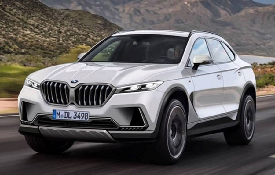 “大鼻孔”格栅不存在 宝马X8最新渲染图曝光