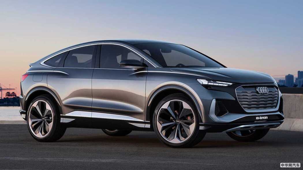 外形动感 奥迪Q4 E-Tron Sportback概念车亮相 外形动感 奥迪Q4 E-Tron Sportback概念车亮相