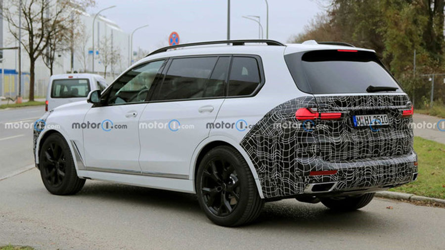 前脸或将迎较大变化 新款宝马X7渲染图曝光