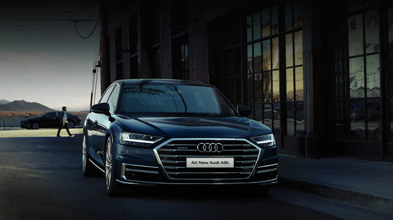 奥迪A8L旗舰车售194.28万元 搭载4.0T V8引擎