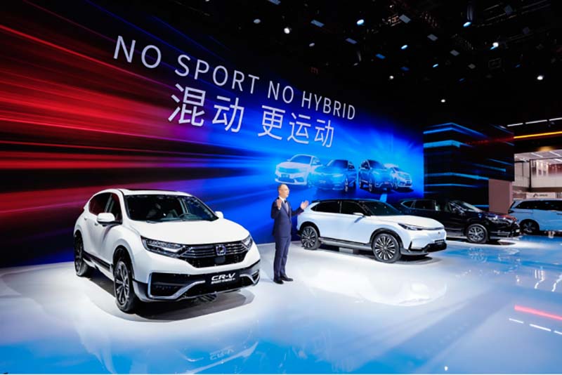 东风Honda全领域电动化家族亮相上海车展 东风Honda全领域电动化家族亮相上海车展