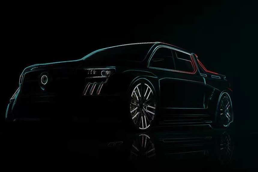 长城炮“超跑皮卡”广州车展亮相 国内首创