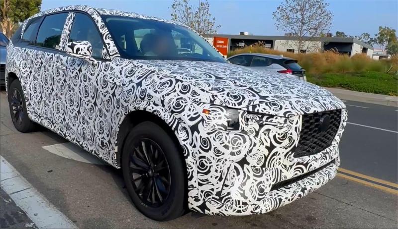 马自达CX-90预告图公布 搭载直列六缸发动机