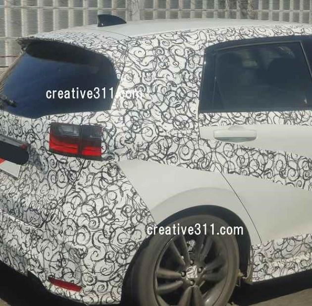 本田飞度海外谍照曝光 搭载1.5L发动机