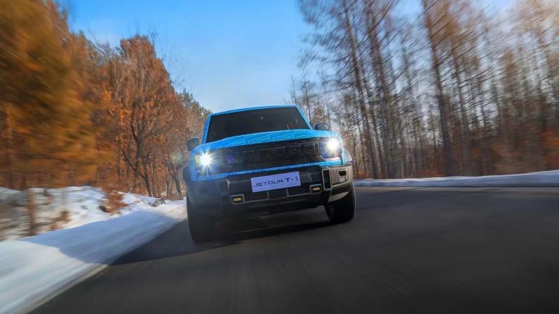 设计风格迥异 捷途硬派SUV T-1量产版官图发布