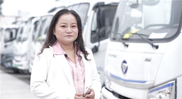 智蓝轻卡，让湘妹子逆风翻盘、让女卡友轻松赚钱