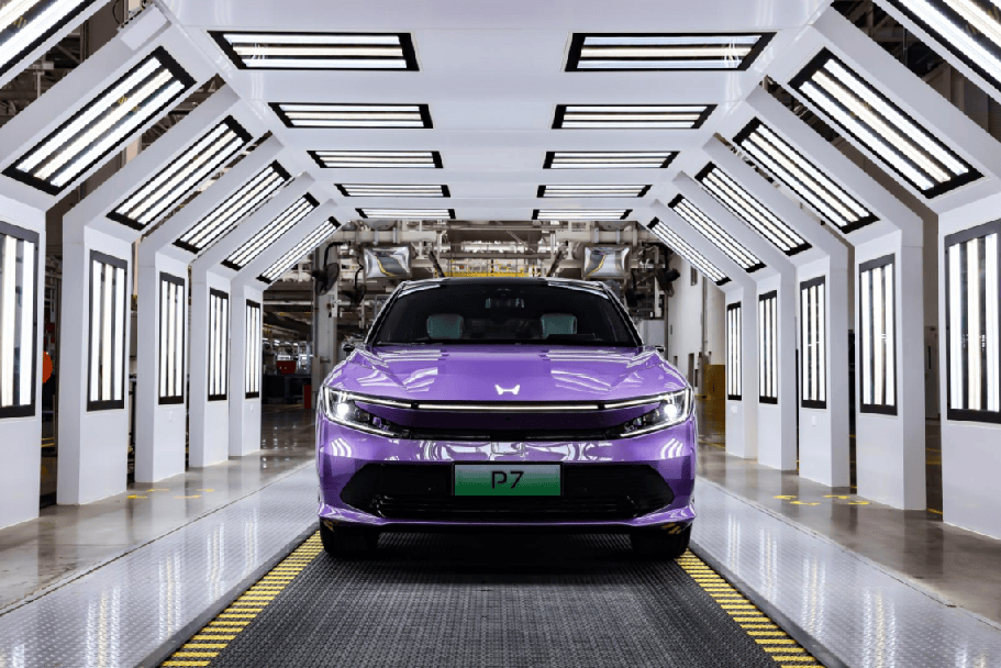 加速智电转型 广汽本田全新纯电P7下线 加速智电转型 广汽本田全新纯电P7下线