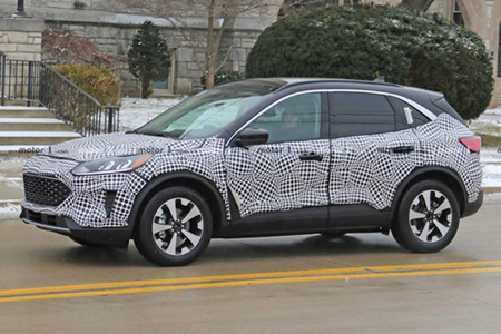 有望年内亮相 全新一代福特翼虎混动版谍照