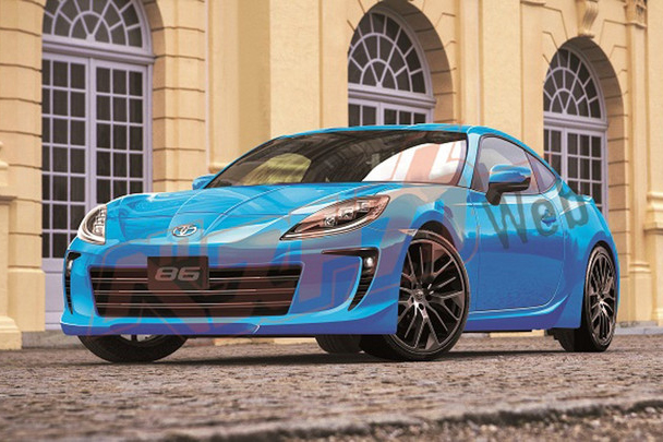 全新换代86/斯巴鲁BRZ曝光 预计搭载2.4L引擎