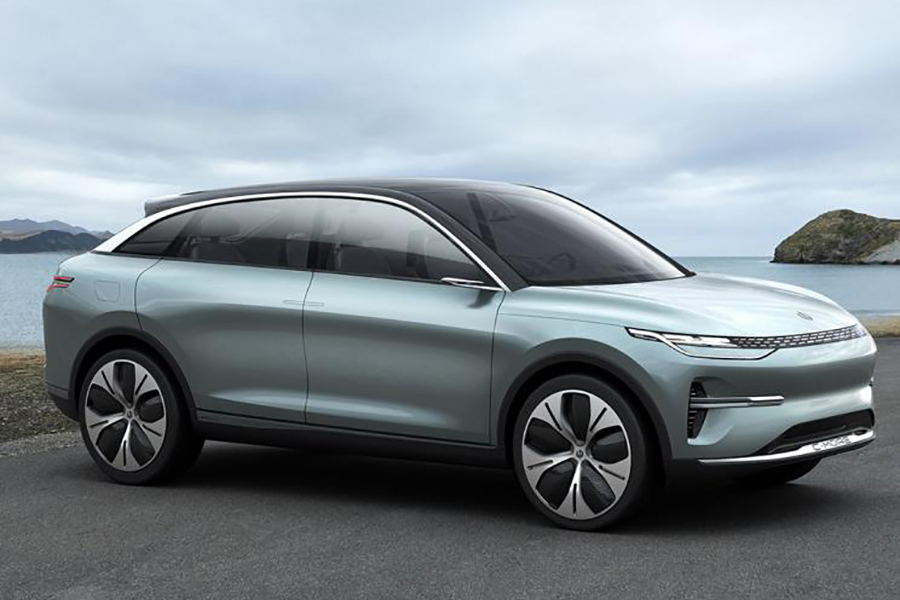 上海车展亮相 零跑纯电SUV C-more概念车官图公布