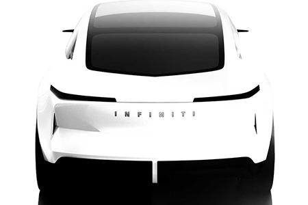 上海车展首发 英菲尼迪发布纯电动概念车预告图