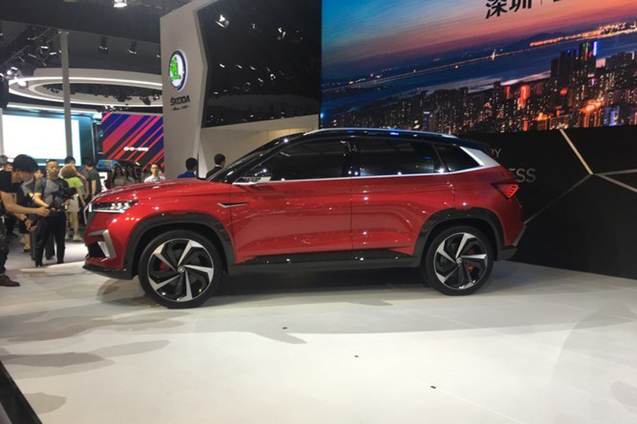 集科技与时尚于一身 斯柯达Vision GT概念车亮相