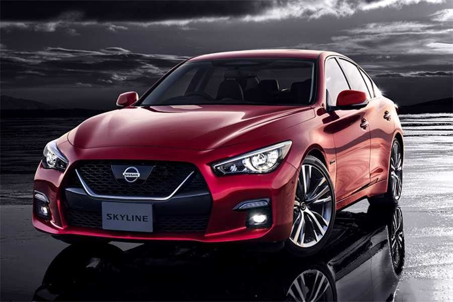 彻底更换为日产LOGO 新款日产Skyline官图发布 