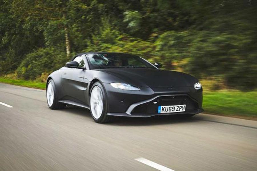 预计2020年发布 阿斯顿·马丁Vantage原型车谍照