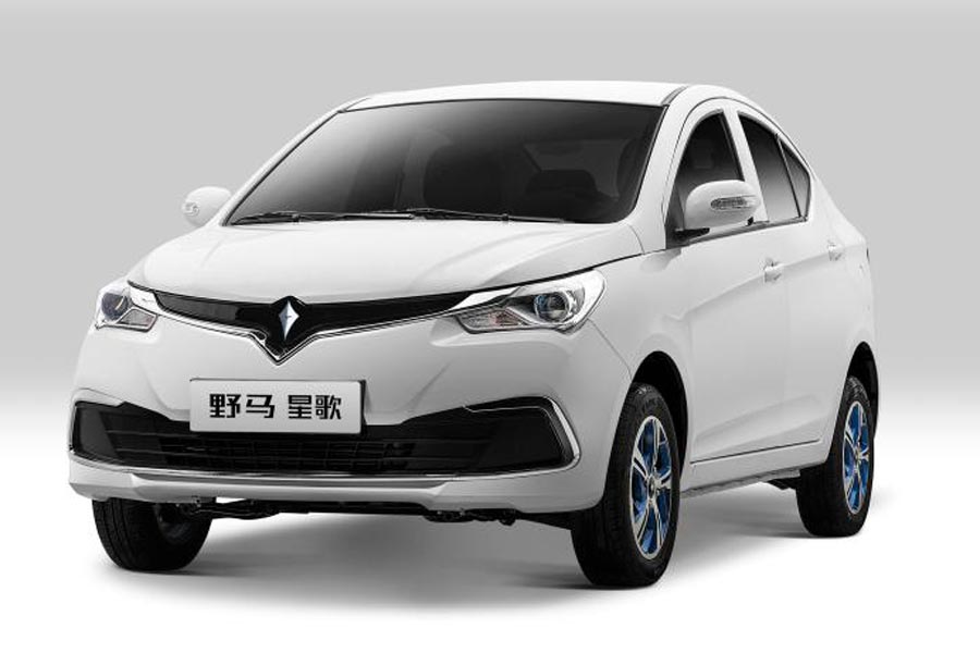 正式命名为星歌 野马首款电动轿车官图发布